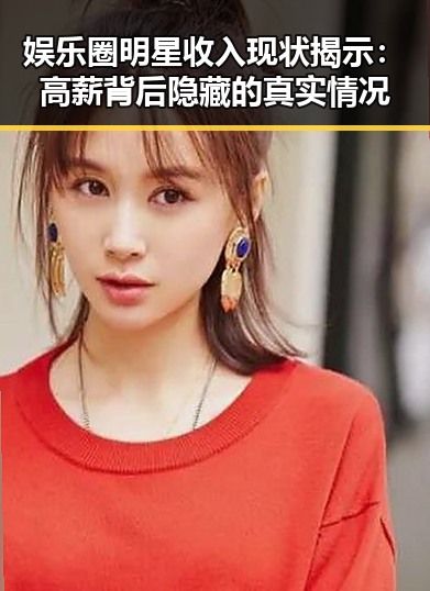 娱乐圈明星收入现状揭示:高薪背后隐藏的真实情况